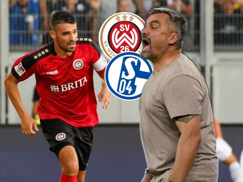 Showdown bei Wehen Wiesbaden: Der FC Schalke 04 ist zu Gast.