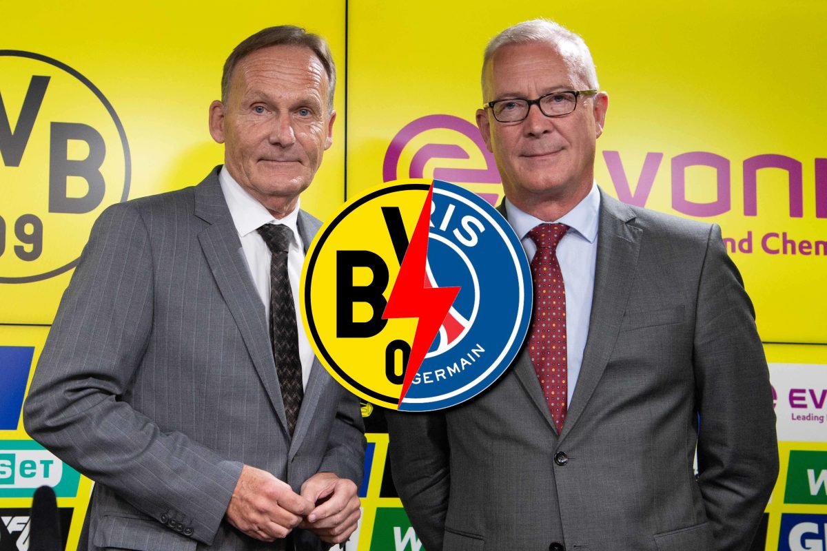 Borussia Dortmund zofft sich mit Paris St. Germain.