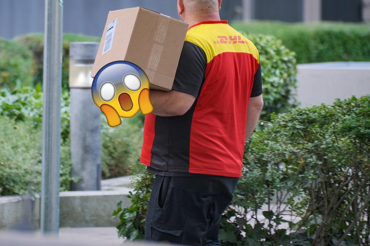 DHL-Paketbote