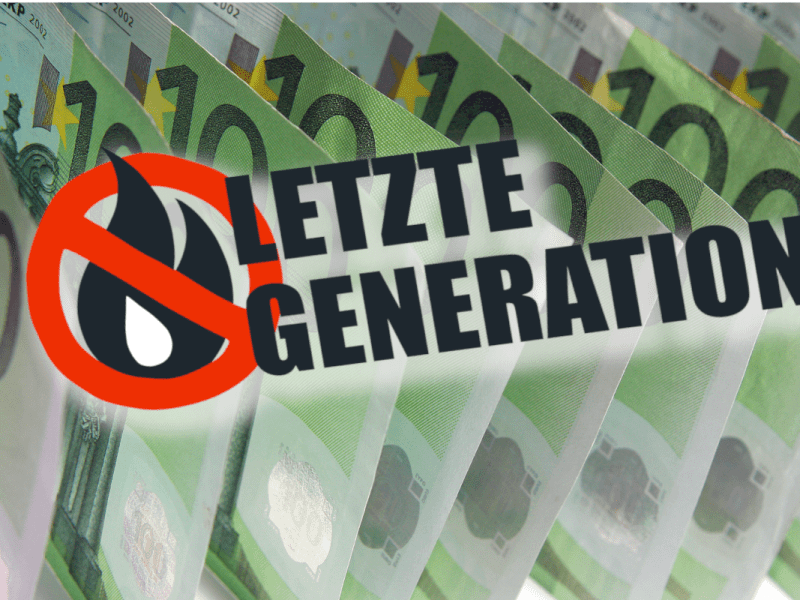 Mega-Spenden an die Letzte Generation.