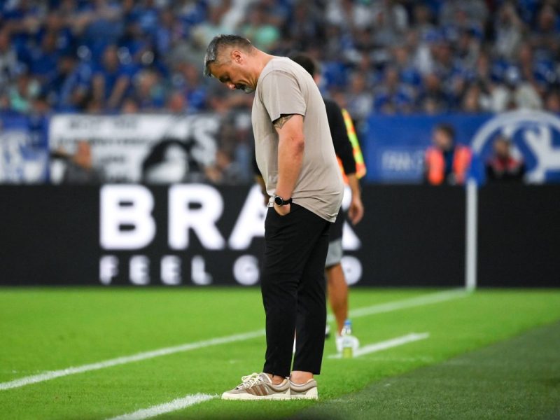 FC Schalke 04: Thomas Reis muss seinen Posten räumen.