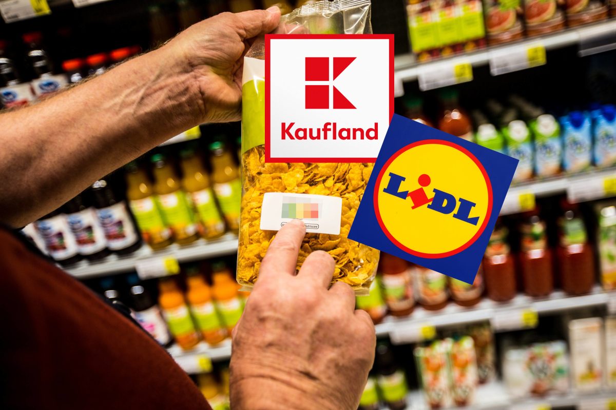 Kaufland- und Lidl-Logo