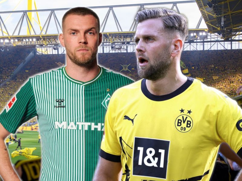 Borussia Dortmund trifft auf Werder Bremen.