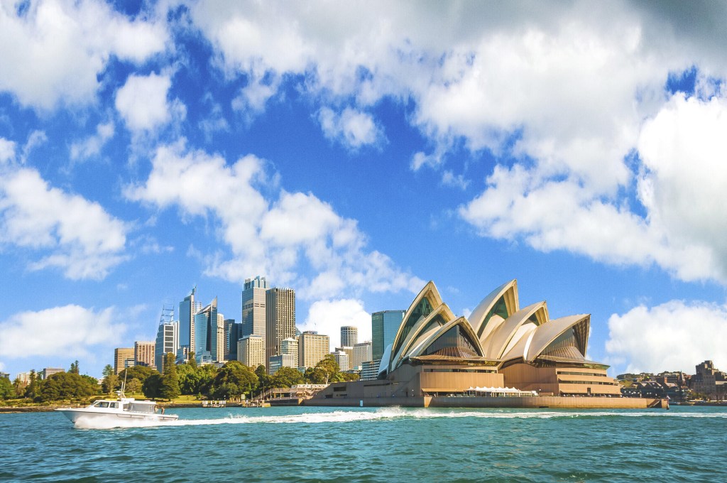 Das Opera House in Sydney.