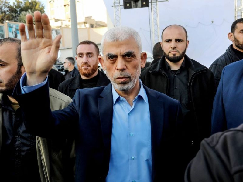 Chef der Hamas ist Yahya Sinwar. Er will Israel vernichten.