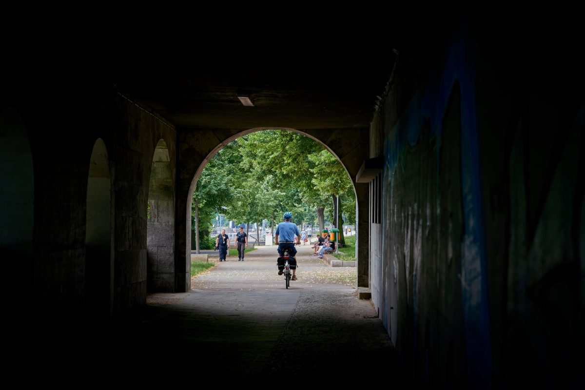 In Gelsenkirchen fuhr ein widerlicher Radfahrer umher. (Symbolfoto)