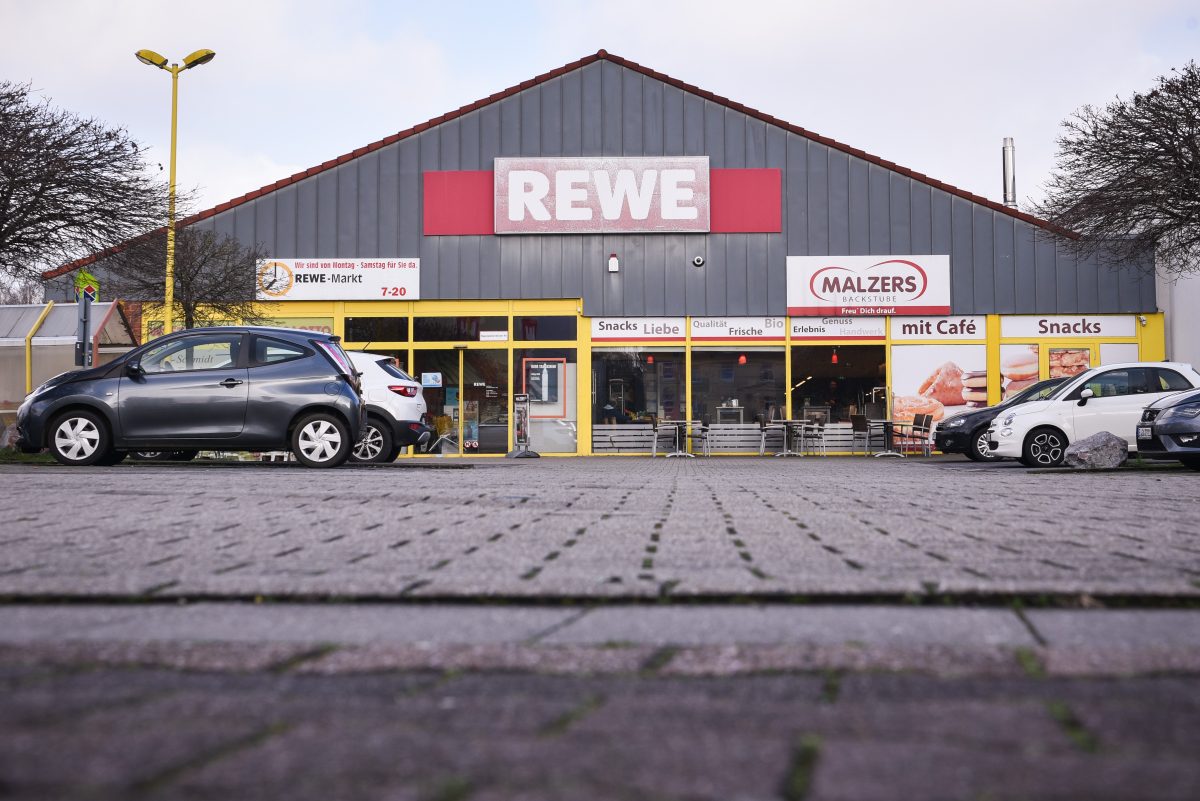 Ein Rewe-Markt in Essen hat seine Pforten geschlossen.