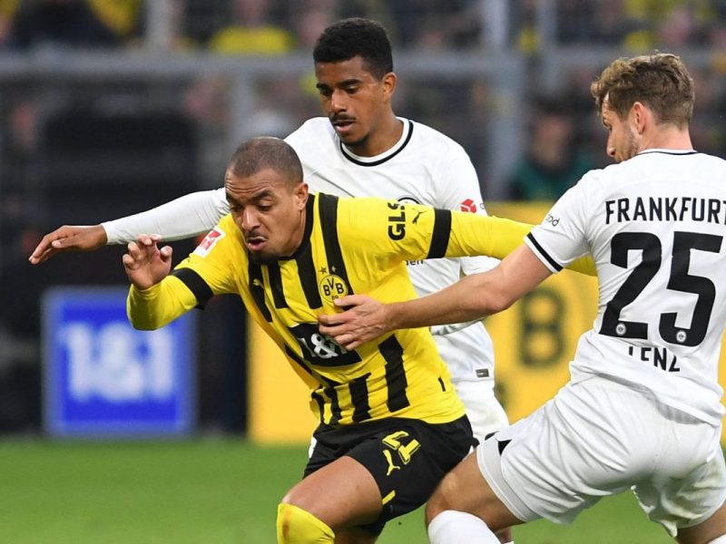Borussia Dortmund trifft auf Eintracht Frankfurt und Ansgar Knauff.