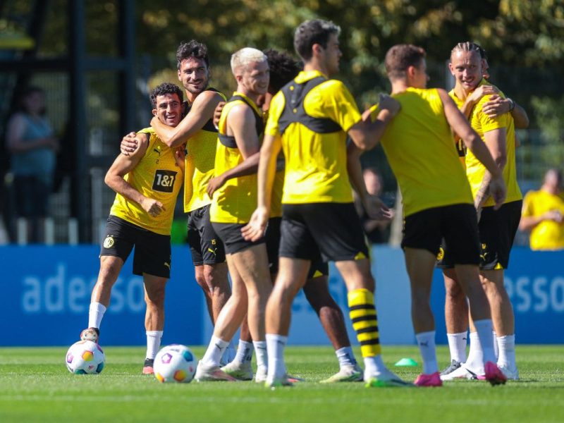 Borussia Dortmund bangt mit einem Spieler.