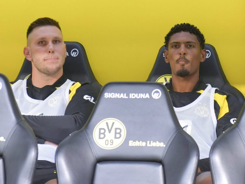 Niklas Süle und Sebastian Haller haben bei Borussia Dortmund aktuell das Nachsehen.