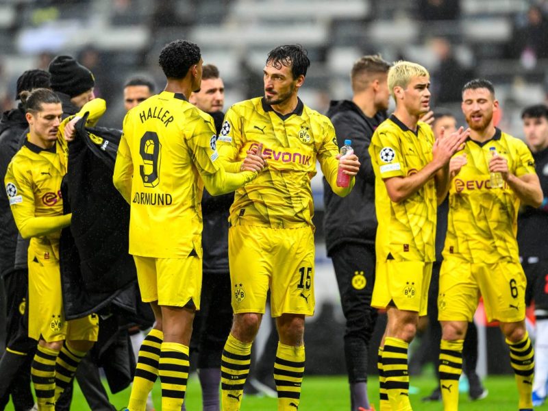 Borussia Dortmund reiste unter der Woche durch Europa.