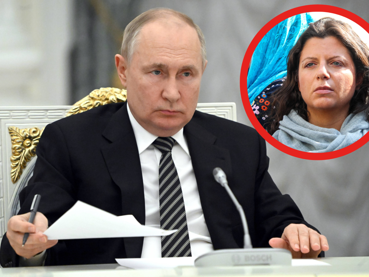 Margarita Simonjan ist eine der wichtigsten Helfer von Wladimir Putin.