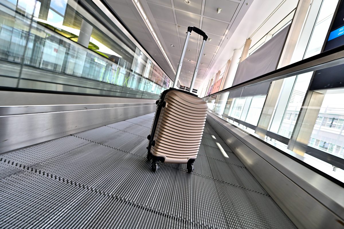 Ein guter Koffer ist für Flugreisen unerlässlich.