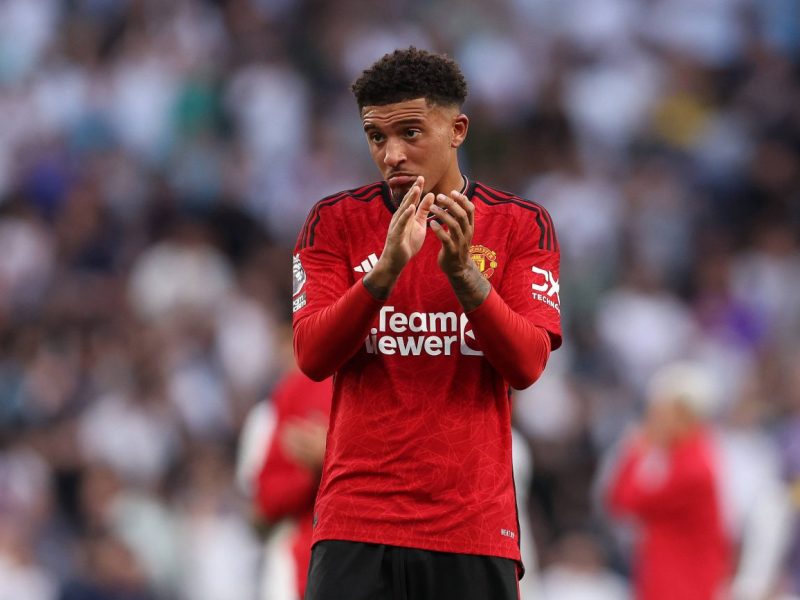 Jadon Sancho steht vor einem Wechsel.
