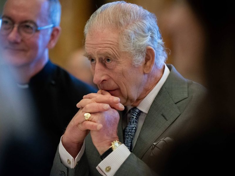 König Charles III. bittet in Weihnachtsansprache um Schutz