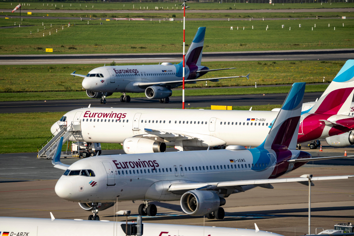 Flughafen Düsseldorf Hammer bei Eurowings! Ziel fliegt aus Flugplan