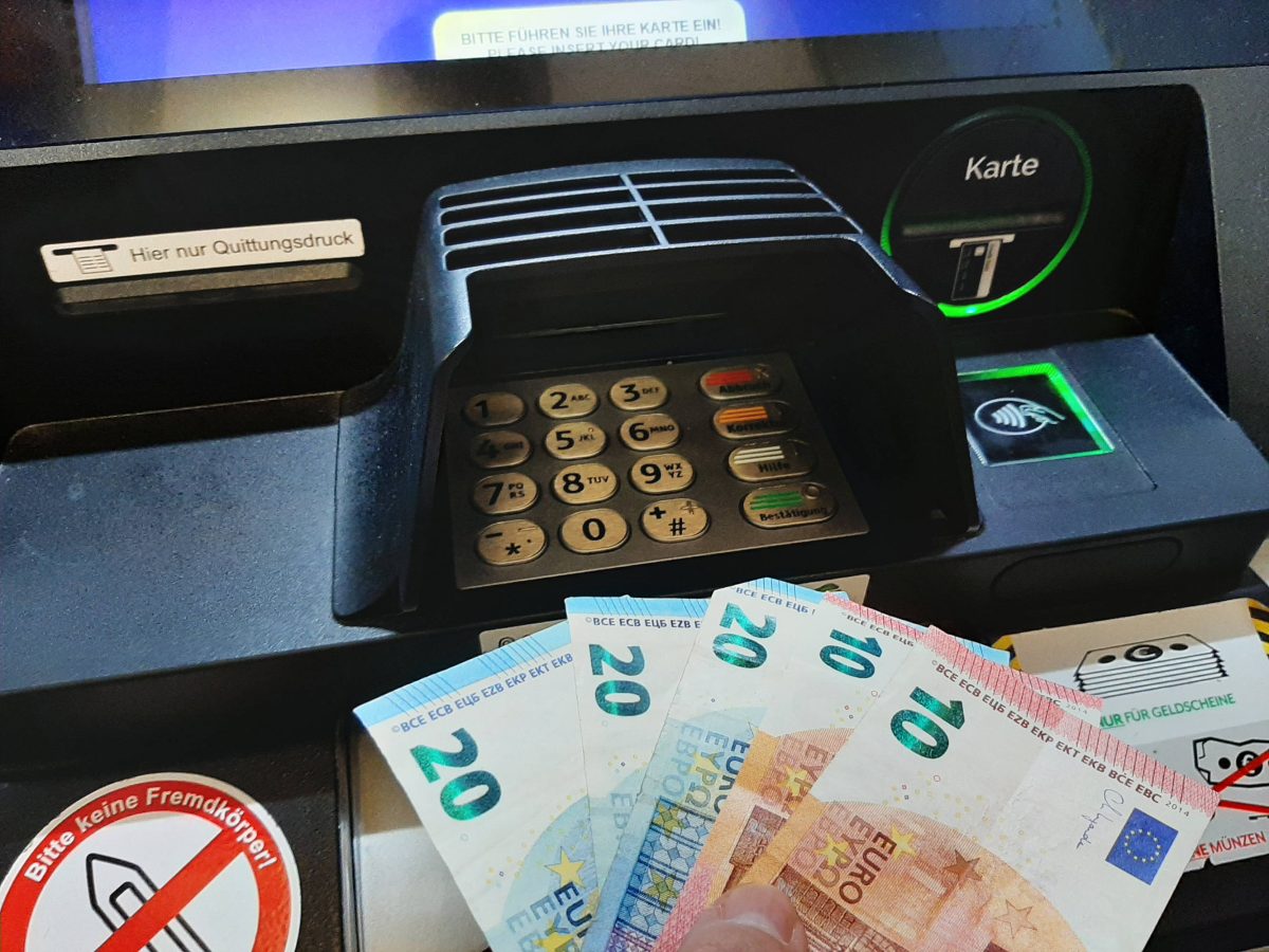 Sparkasse Postbank Geldautomat