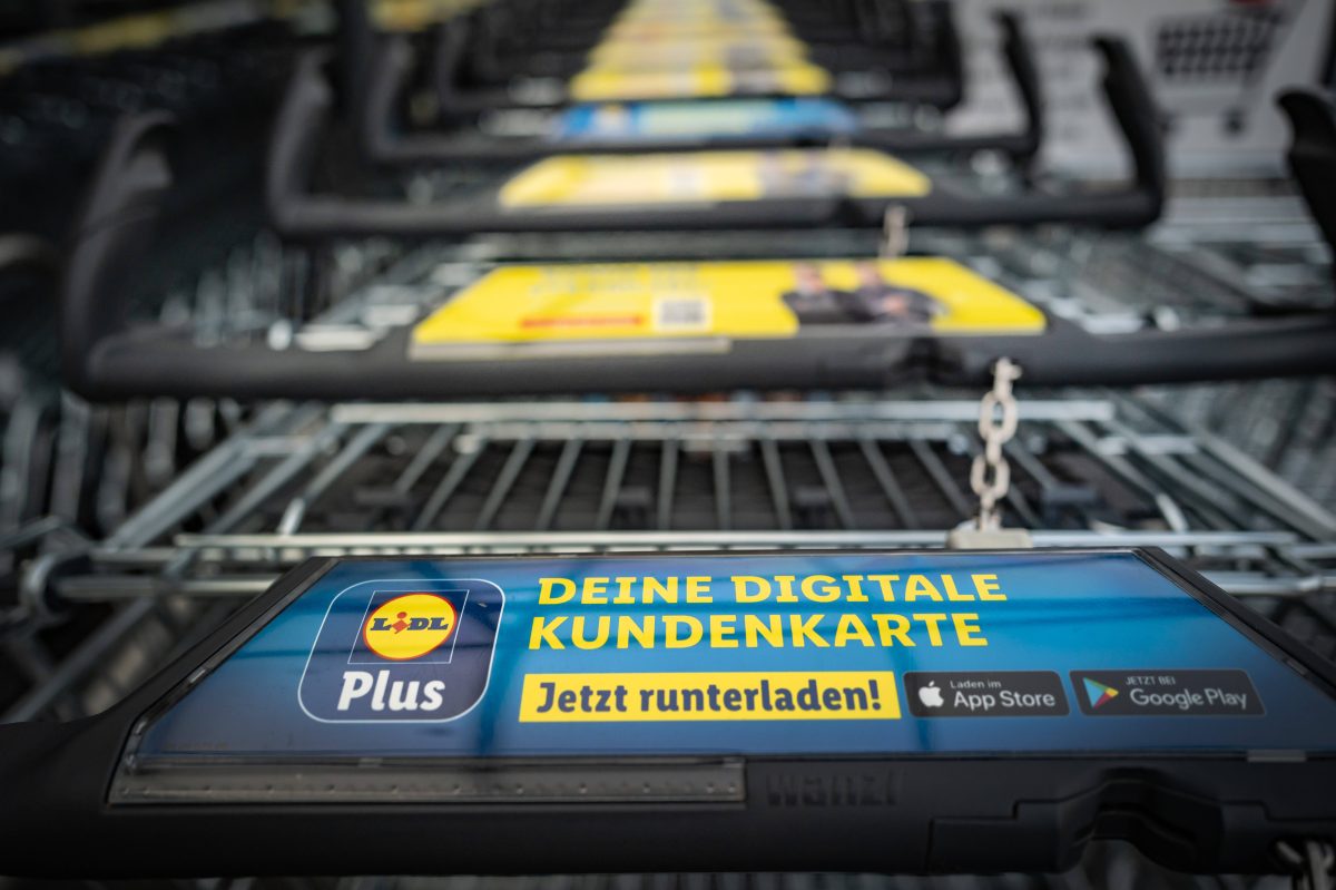 Lidl-Einkaufswagen