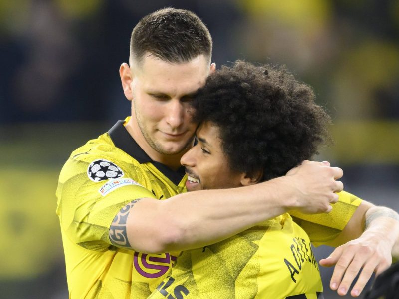 Borussia Dortmund jubelt über seine beiden Helden.