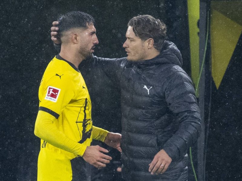 Borussia Dortmund: Kapitän und Trainer zusammen.