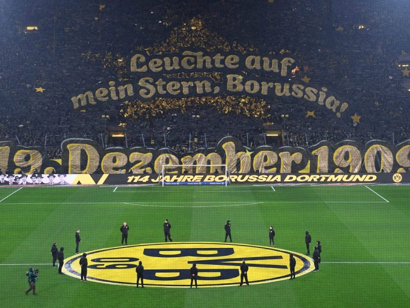Die Fans von Borussia Dortmund - hier noch vereint im Support - haben unterschiedliche Ansichten.