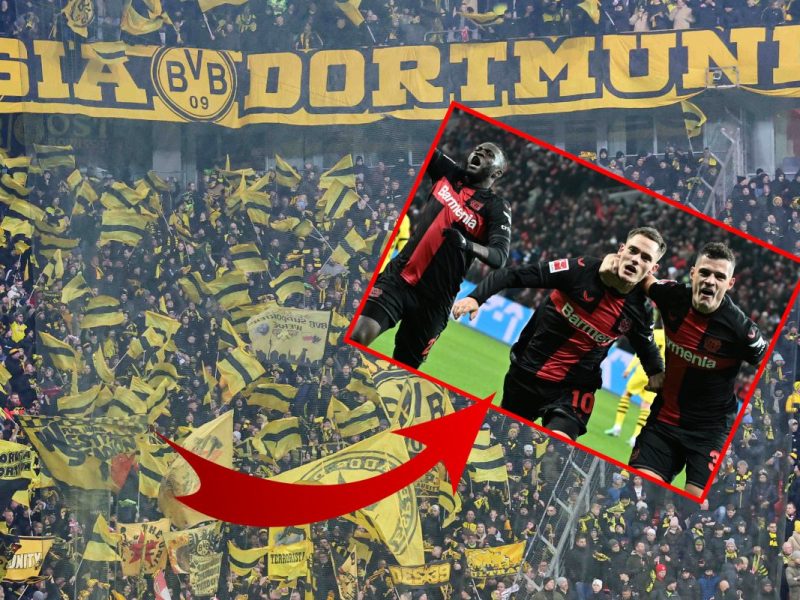Borussia Dortmund zu Gast in Leverkusen.
