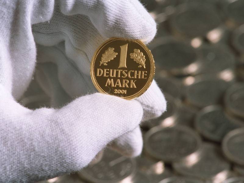 d mark münze