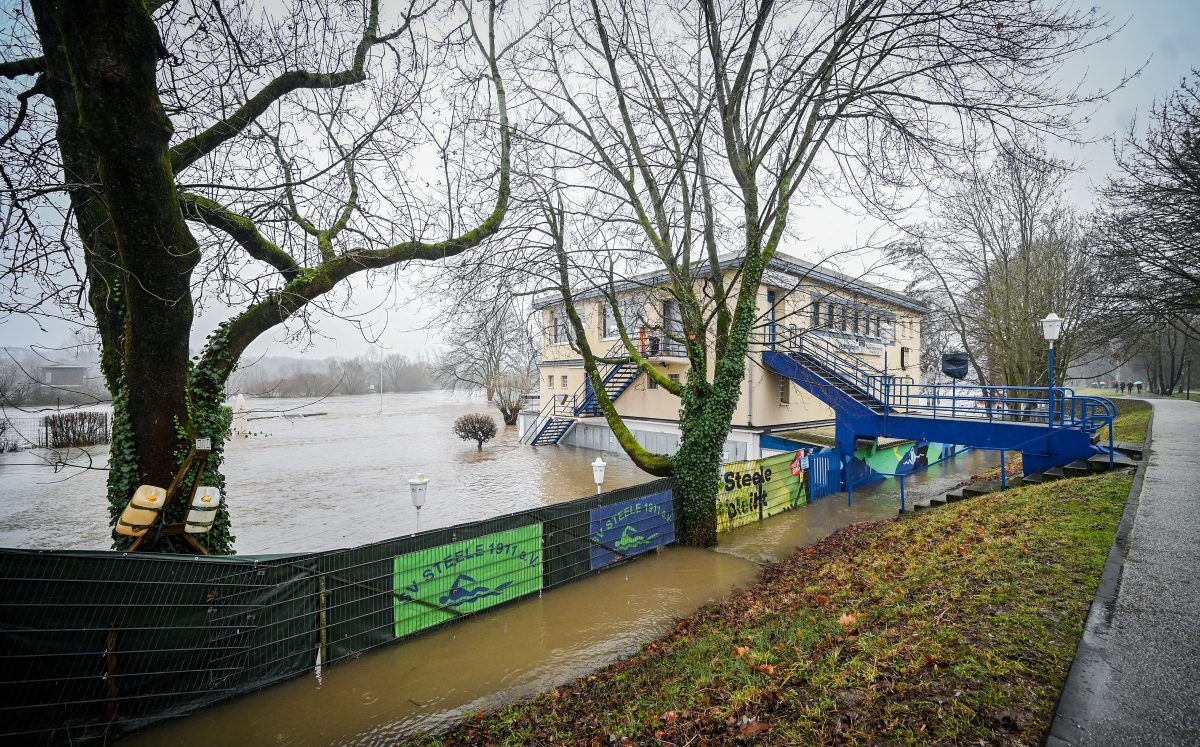 Das Hochwasser in Essen hat besonders an einem Ort seine Spuren hinterlassen.