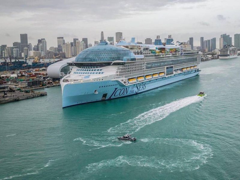 Kreuzfahrt: Icon of the seas erregt Aufmerksamkeit. Experten kritisch