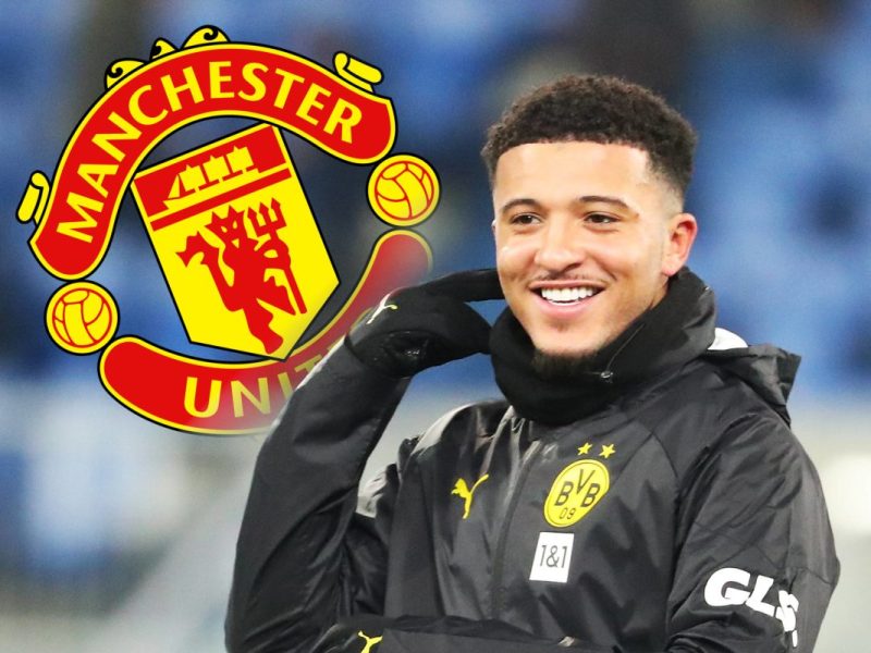 Jadon Sancho kehrt mit einem Lachen zum BVB zurück.