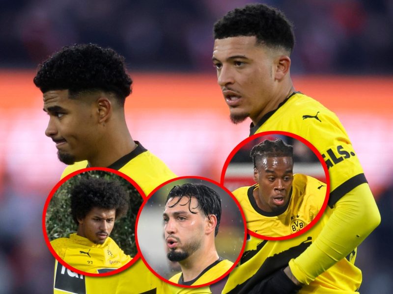 Bei Borussia Dortmund sorgen die beiden Neuzgänge für lange Gesichter.