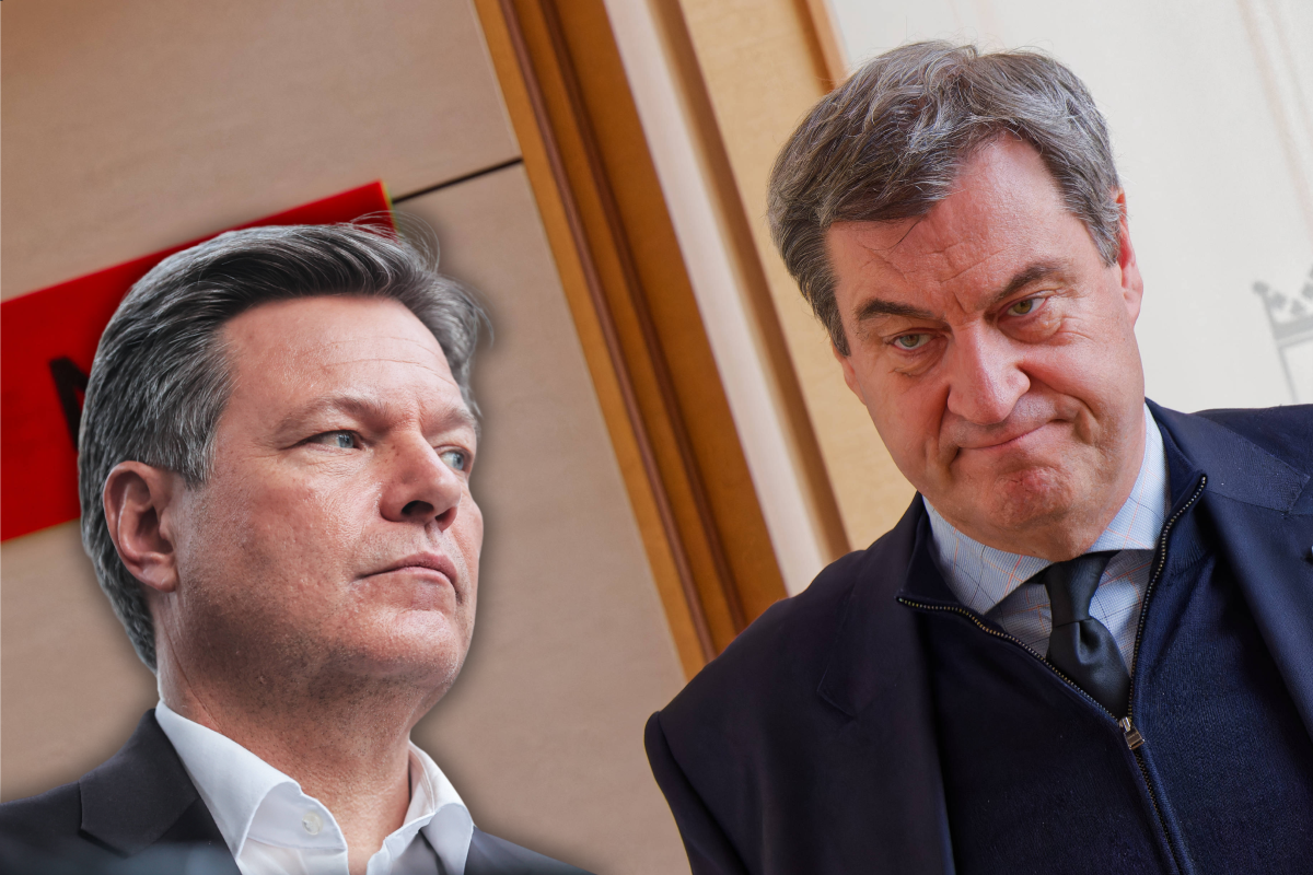 Söder und Habeck liefern sich in München einen Energie-Beef.