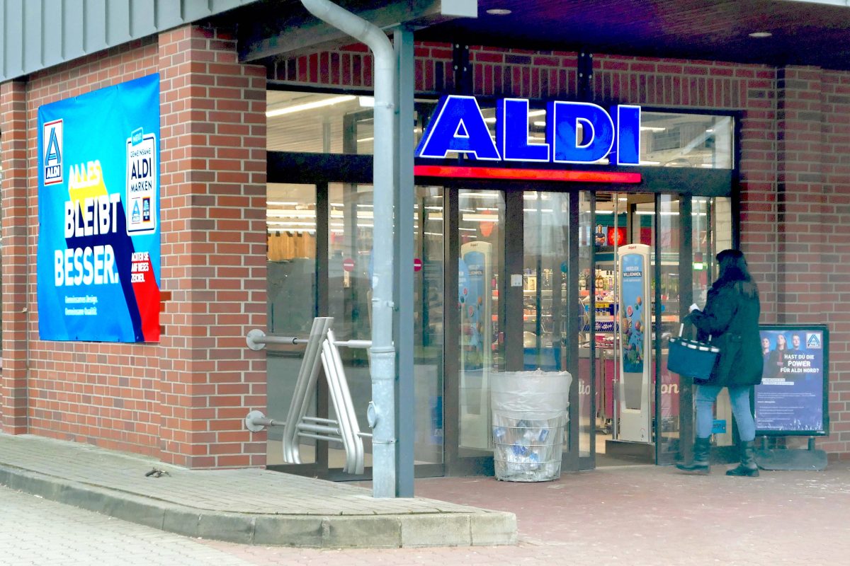 Bei Aldi Nord könnte es bald eine Kassen-Revolution geben.