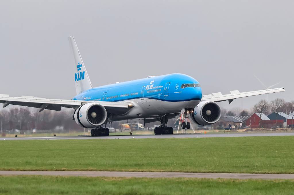 Flugzeug KLM