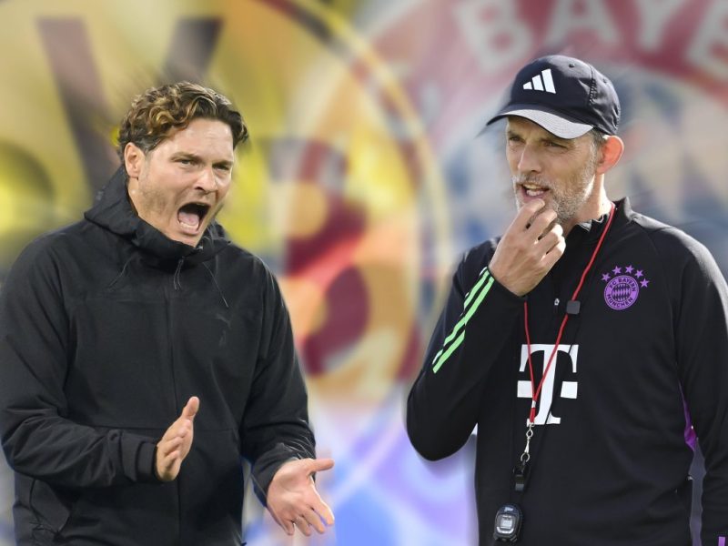 FC Bayern - Borussia Dortmund: Nicht nur über Edin Terzic und Thomas Tuchel wird gesprochen.