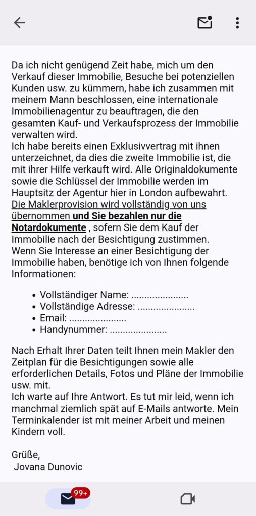 Gelsenkirchen Haus Email