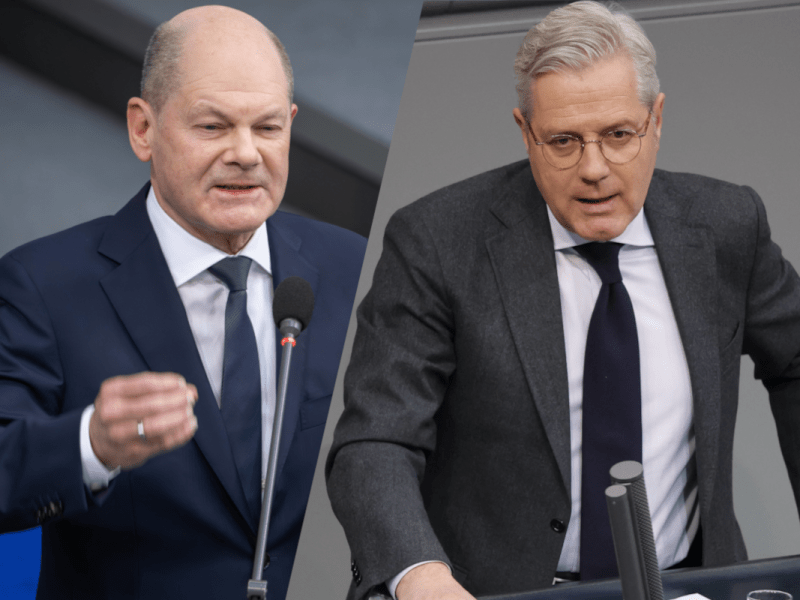 Scholz und Röttgen