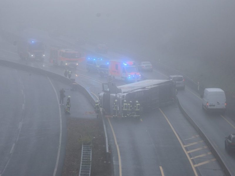 A45 Unfall