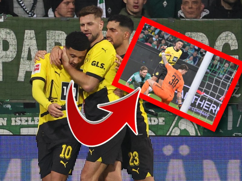 Werder Bremen – Borussia Dortmund: Jadon Sancho verzückt die Fans.
