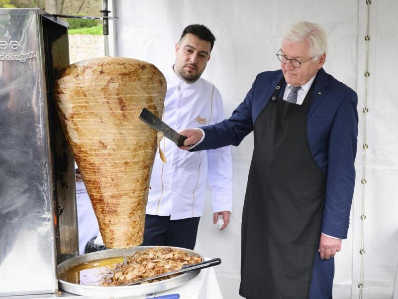 Steinmeier und der Döner.