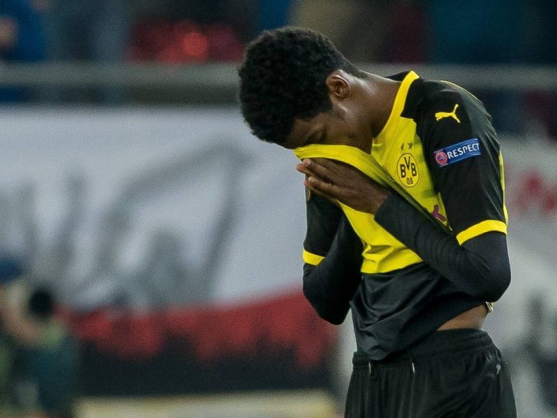 Bei Borussia Dortmund lief es für den Stürmer so gar nicht.