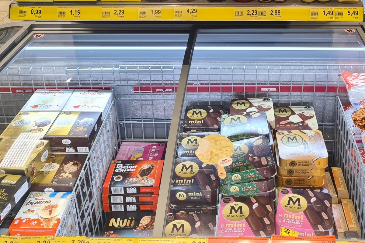 Eis bei Edeka, Rewe und Co.