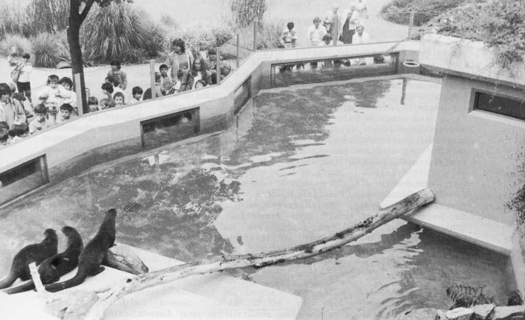 Ein Blick in den Zoo Duisburg vor 90 Jahren.