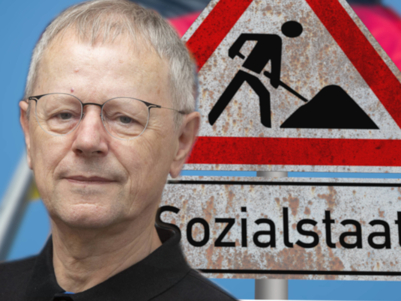 Armutsforscher Butterwegge hat ein neues Buch geschrieben.