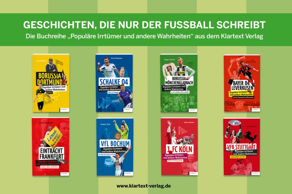 Fußball-Bücher des Klartext Verlags EM-Tippspiel
