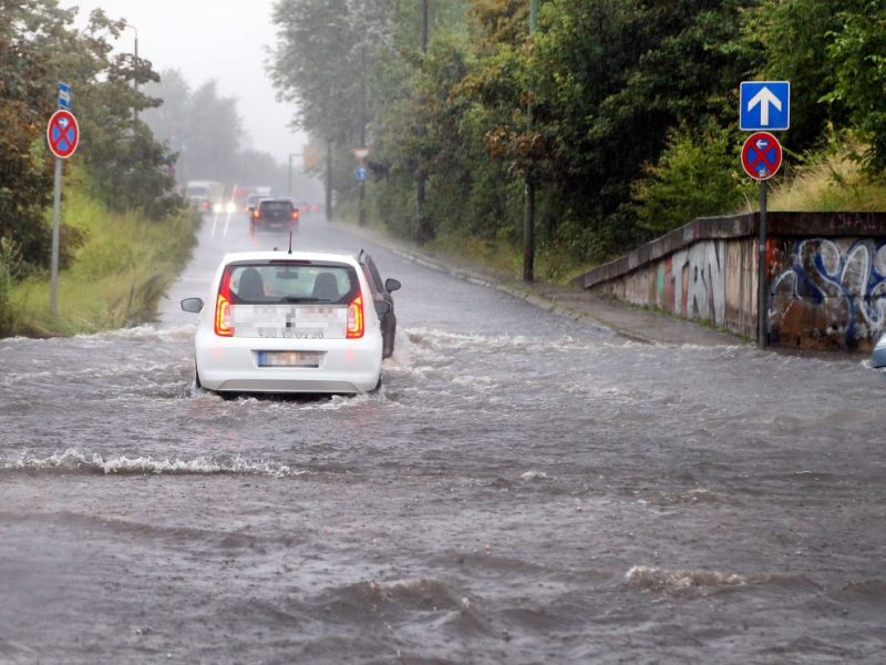 Große Unwetter werden in Deutschland kommen.