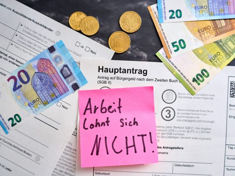 Fehlanreize beim Bürgergeld