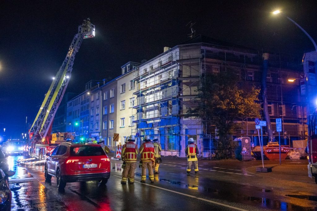 Großeinsatz der Feuerwehr in Duisburg