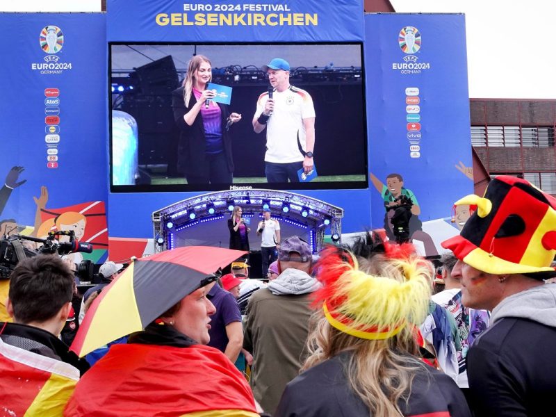 In Gelsenkirchen macht zur EM eine merkwürdige Nachricht die Runde