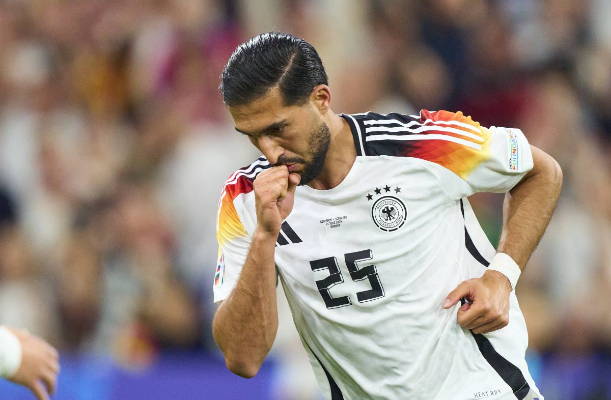 Emre Can durfte im Deutschland-Trikot gleich wieder jubeln.